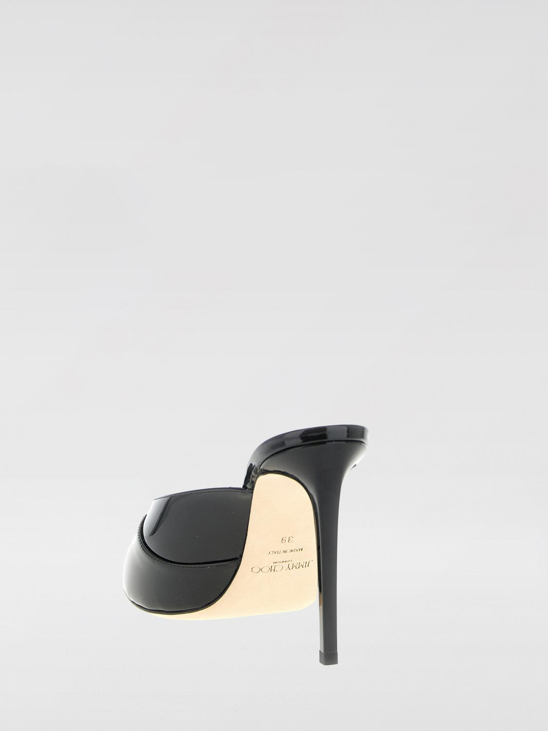 [Jimmy Choo] Sandals SS26 BRIGITTEMULE100PAT BLACK