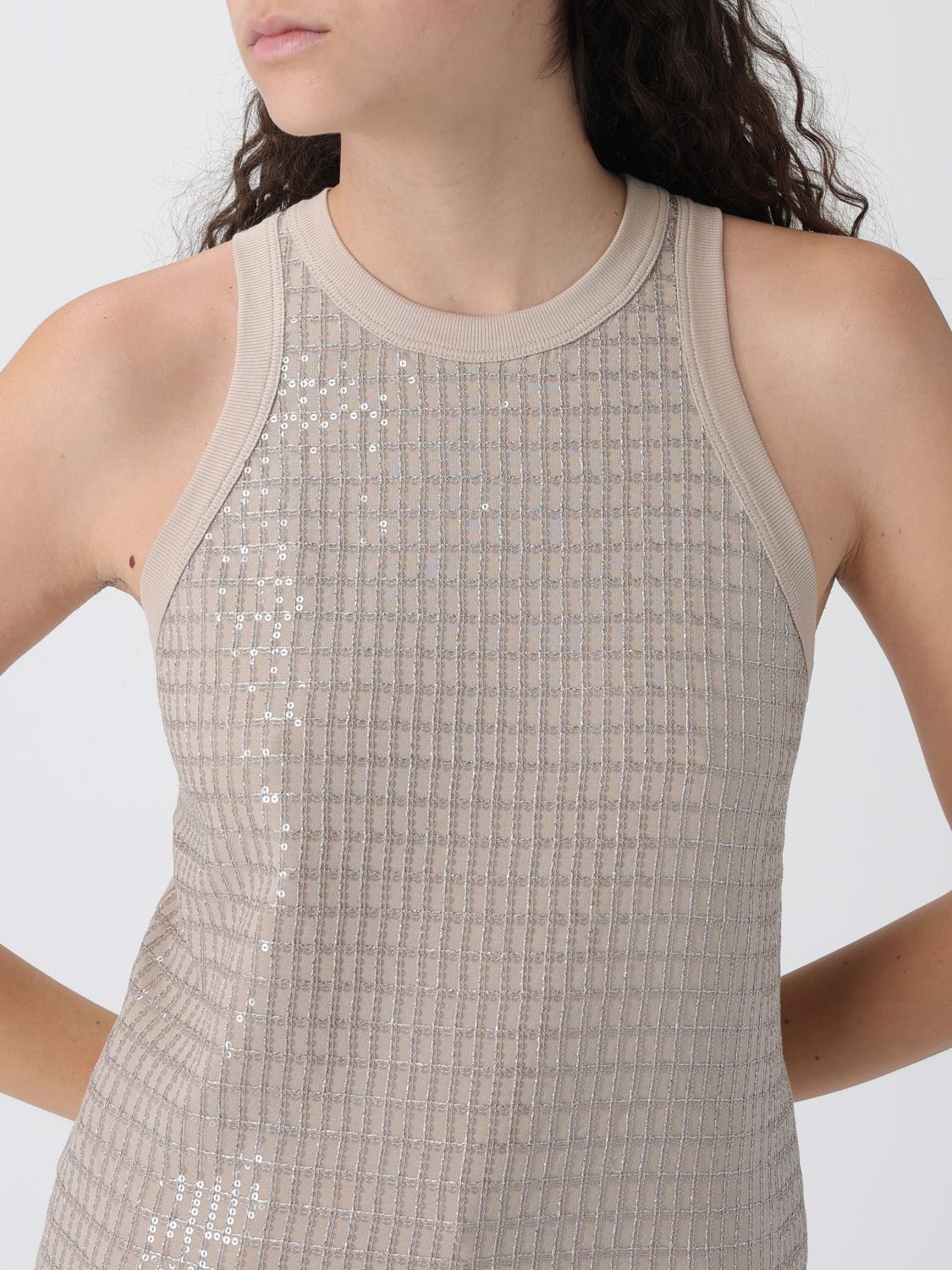 [Brunello Cucinelli] T-shirts Sleeveless SS26 M0T18HK500 C8539