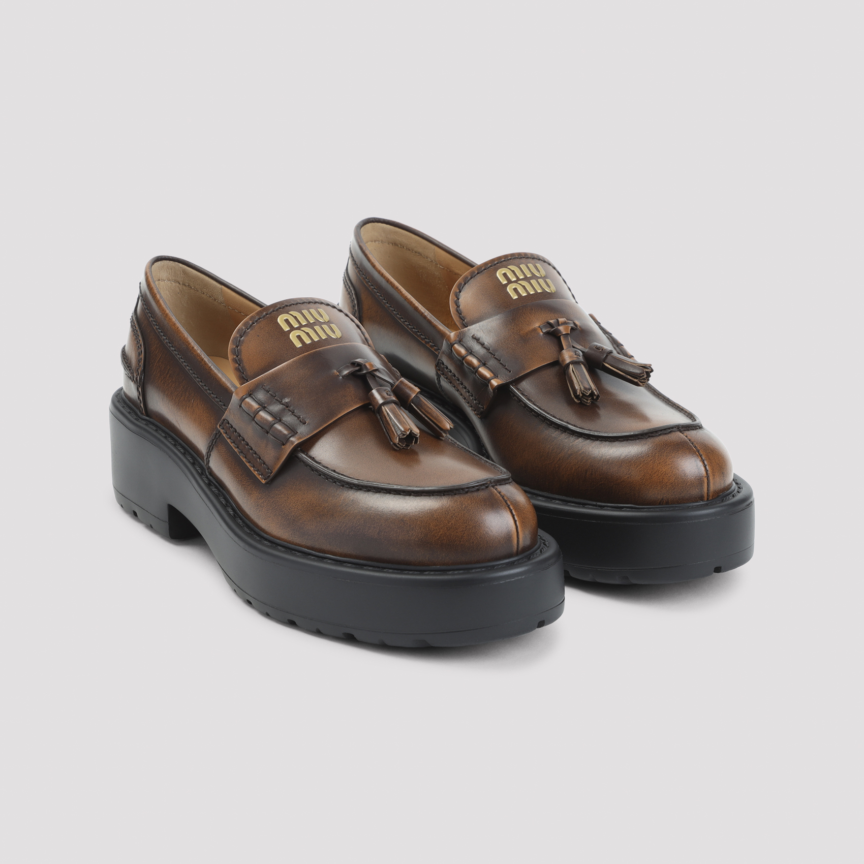 [Miu Miu] Loafer FW26 5D743EF055.3KY8