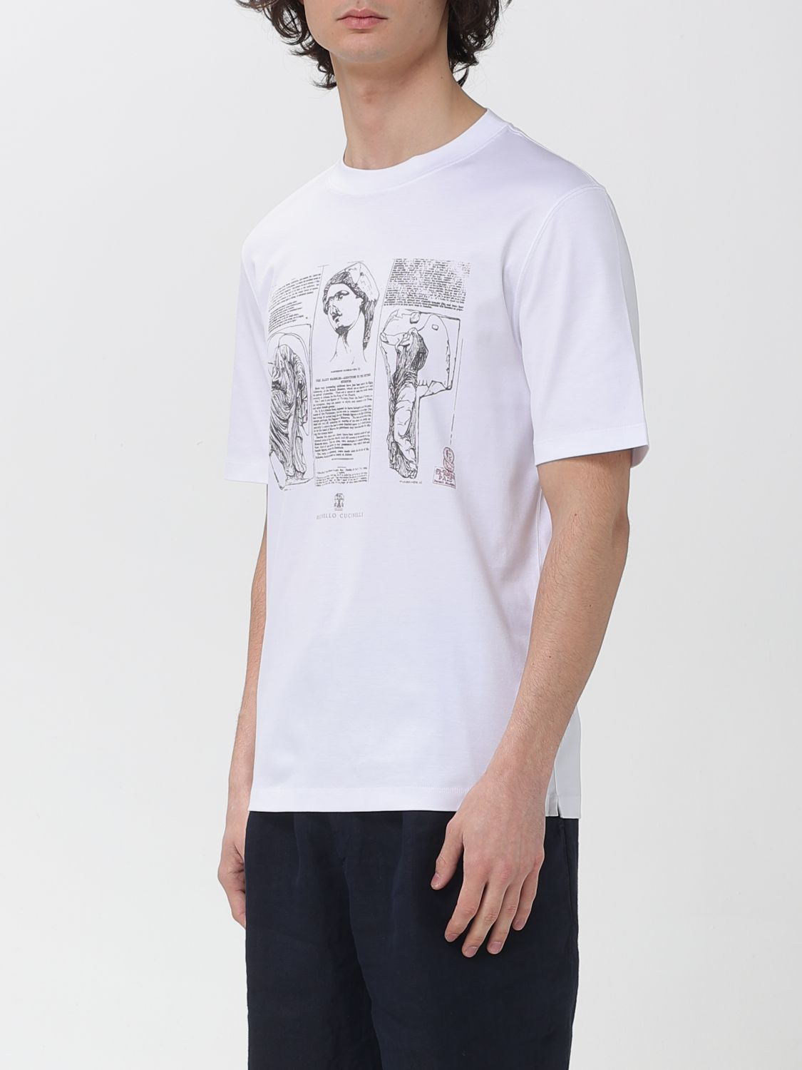 [Brunello Cucinelli] T-shirts SS26 M0B138517 CFC06