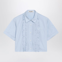 [Miu Miu] Shirts Short Sleeve FW26 MK2045OOO10RG