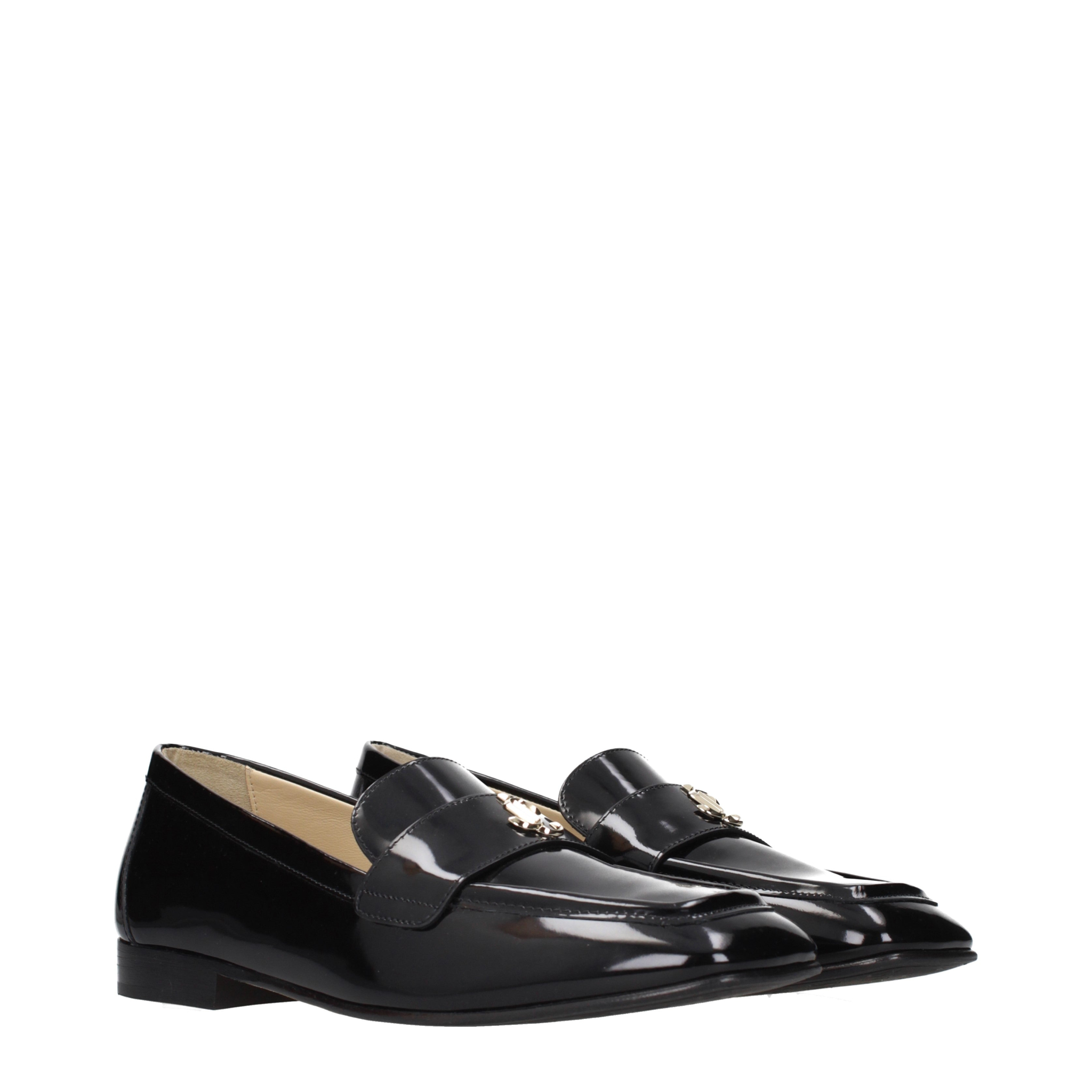 [Jimmy Choo] Sneakers SS25 DEMELOAFERFLATOSPZBLACK