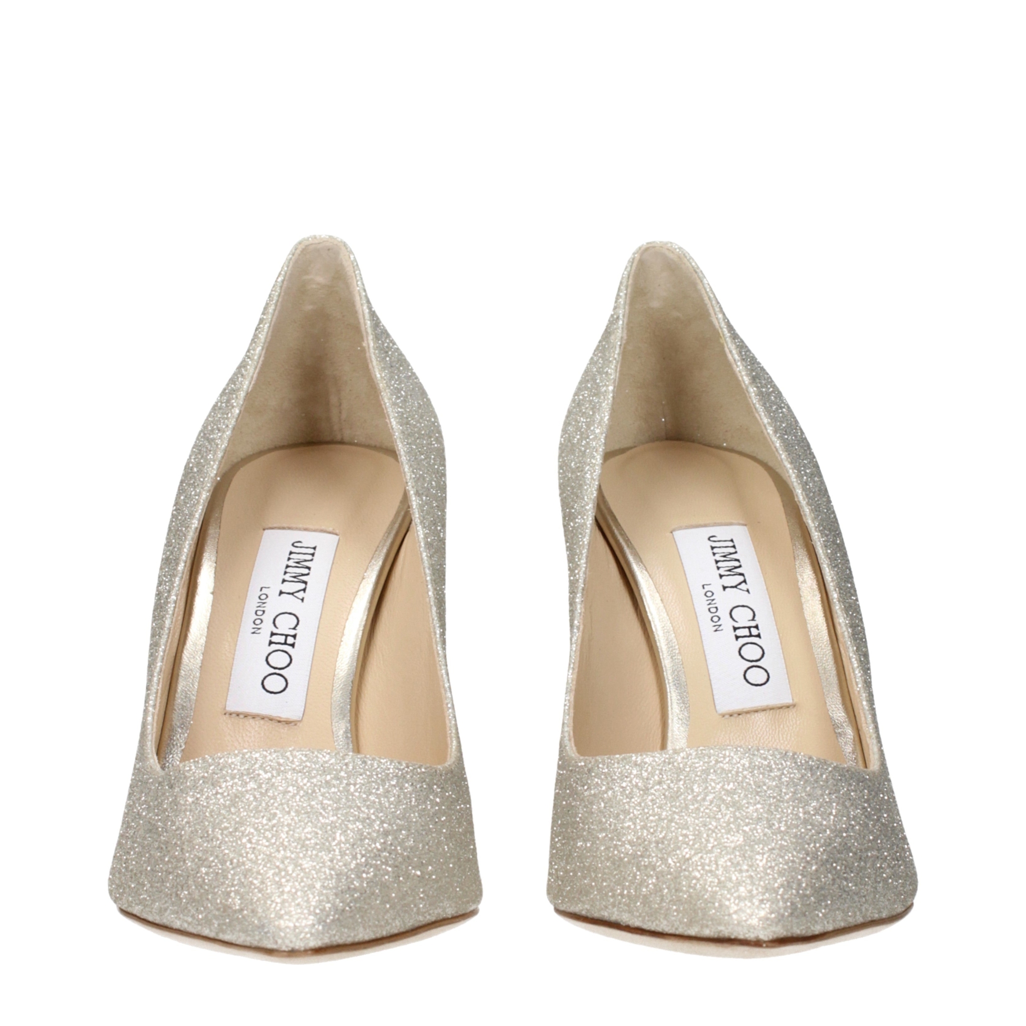 [Jimmy Choo] Pumps SS25 ROMY100DGZPLATINUMICE