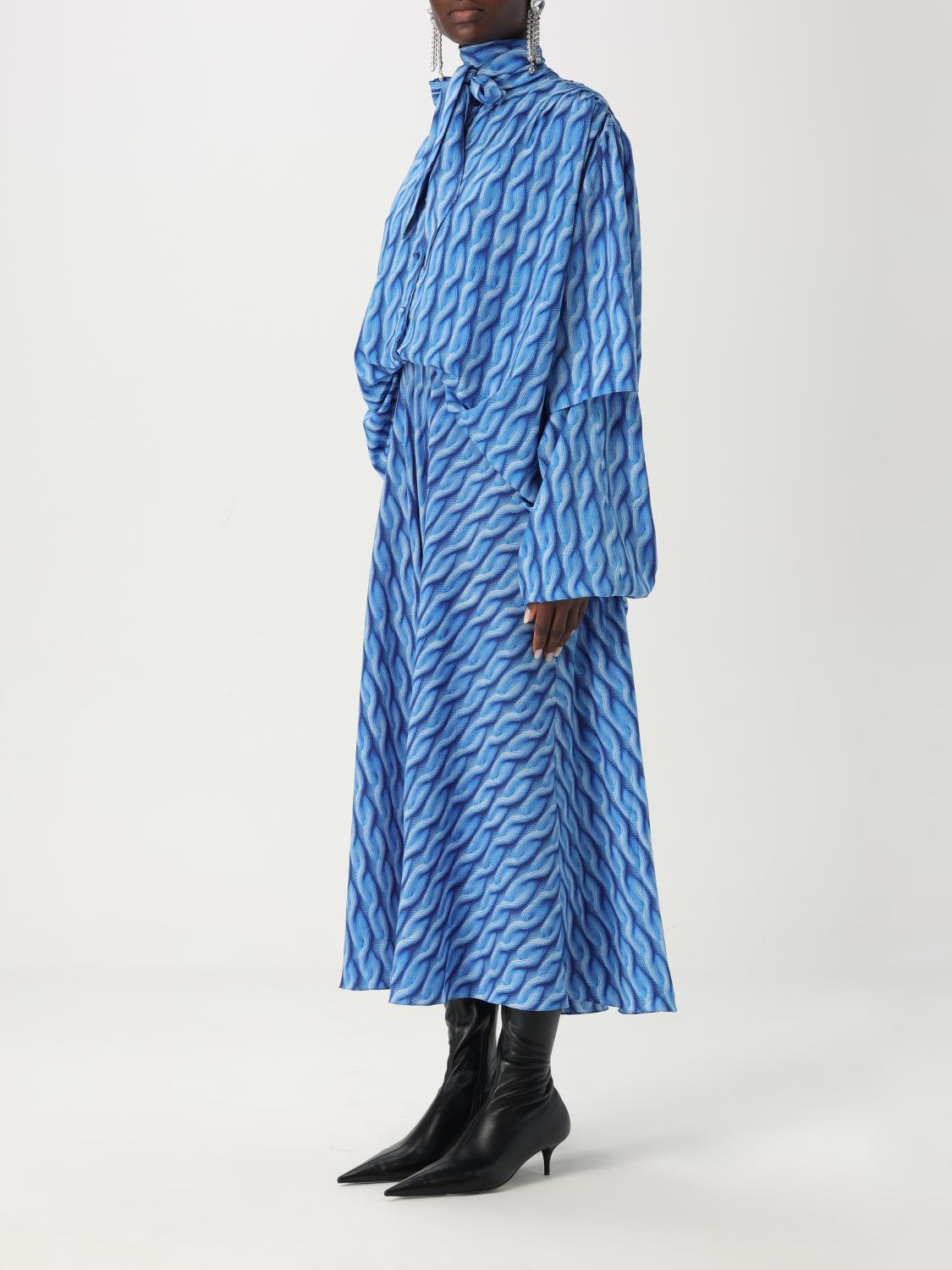 [Balenciaga] Long sleeve dress SS25 814150TRLB4 4011