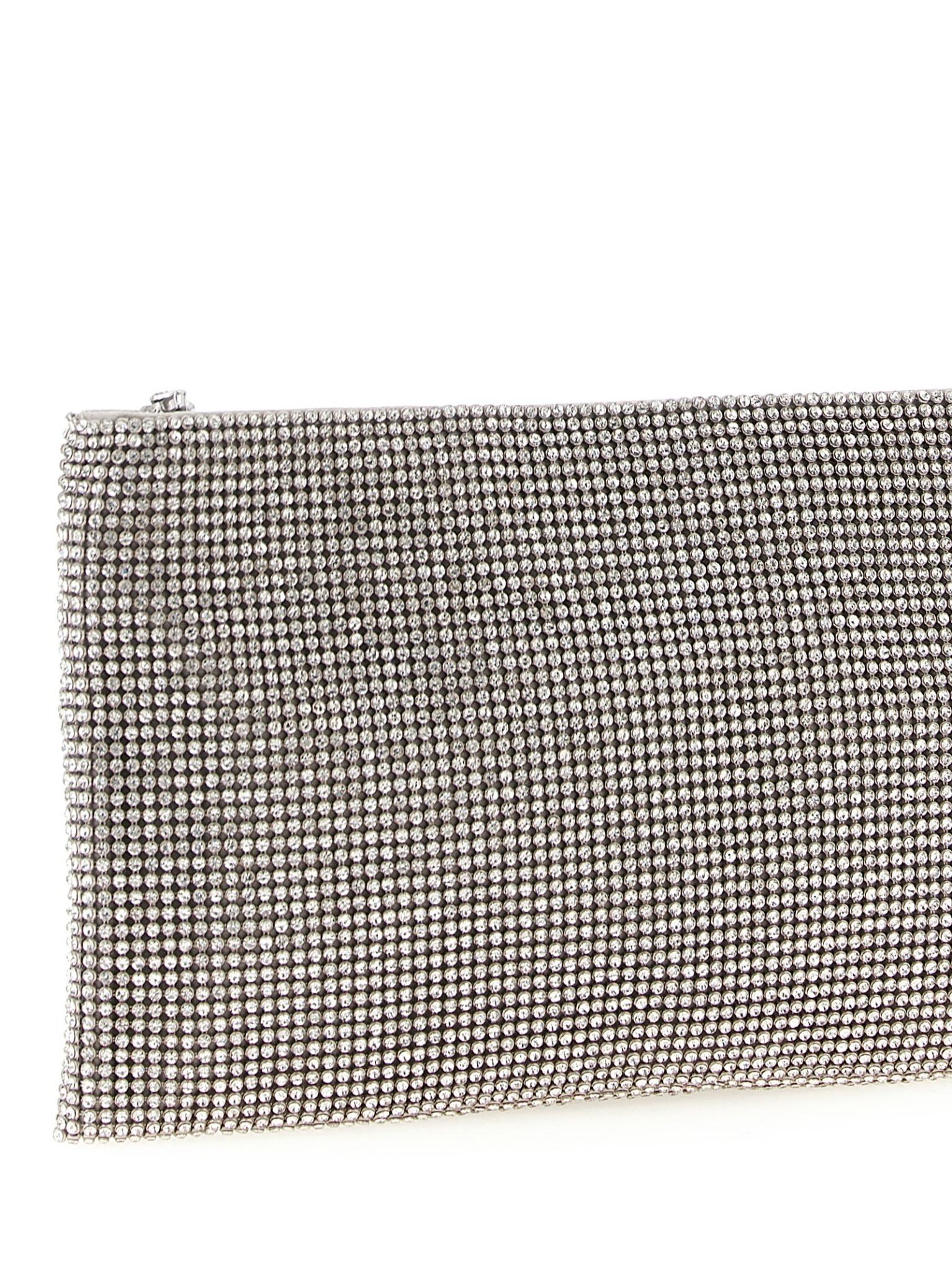 [Benedetta Bruzziches] Clutch bag FW26 0015019CRYSTALONSILVER