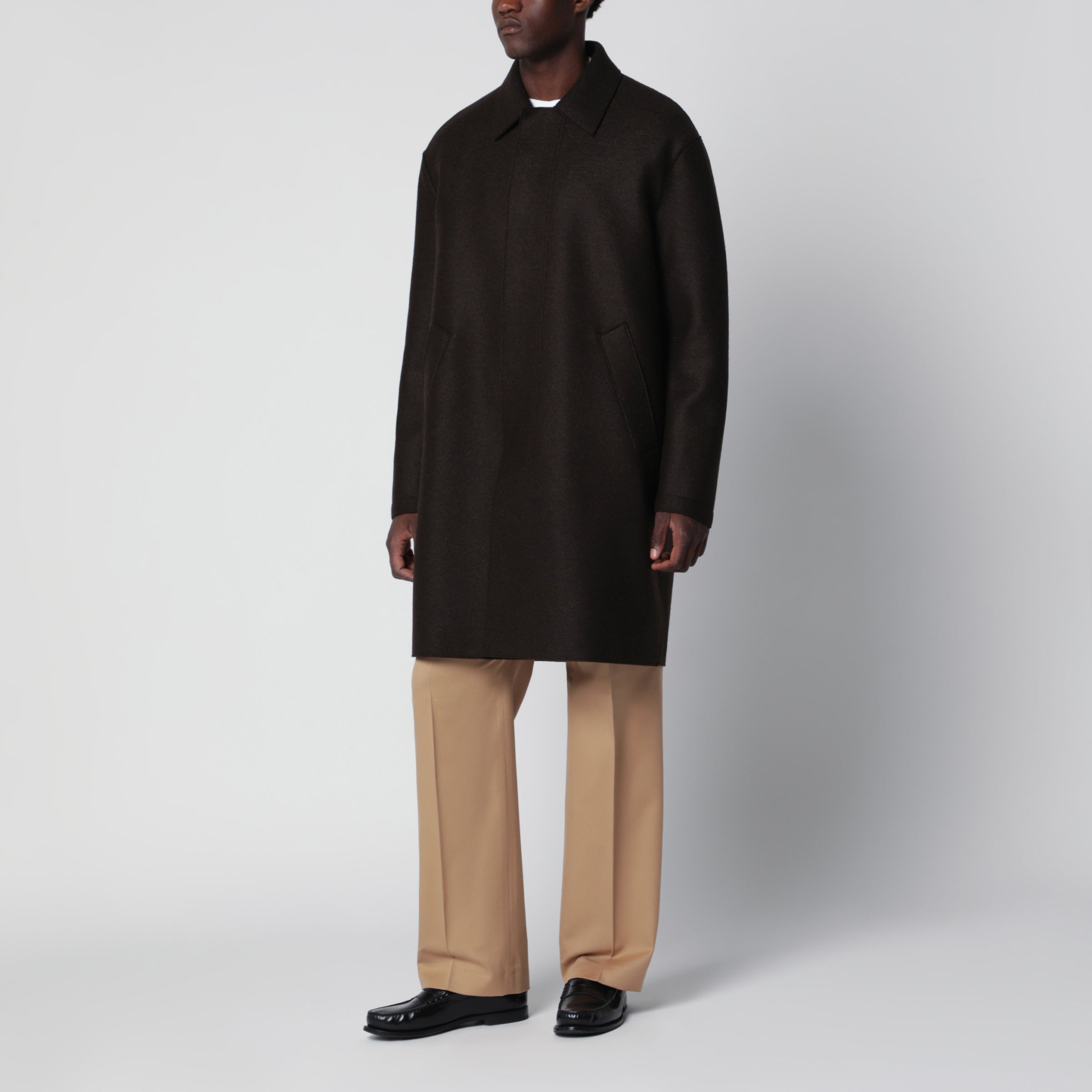 [Harris Wharf London] Coat FW26 CE9134MLK