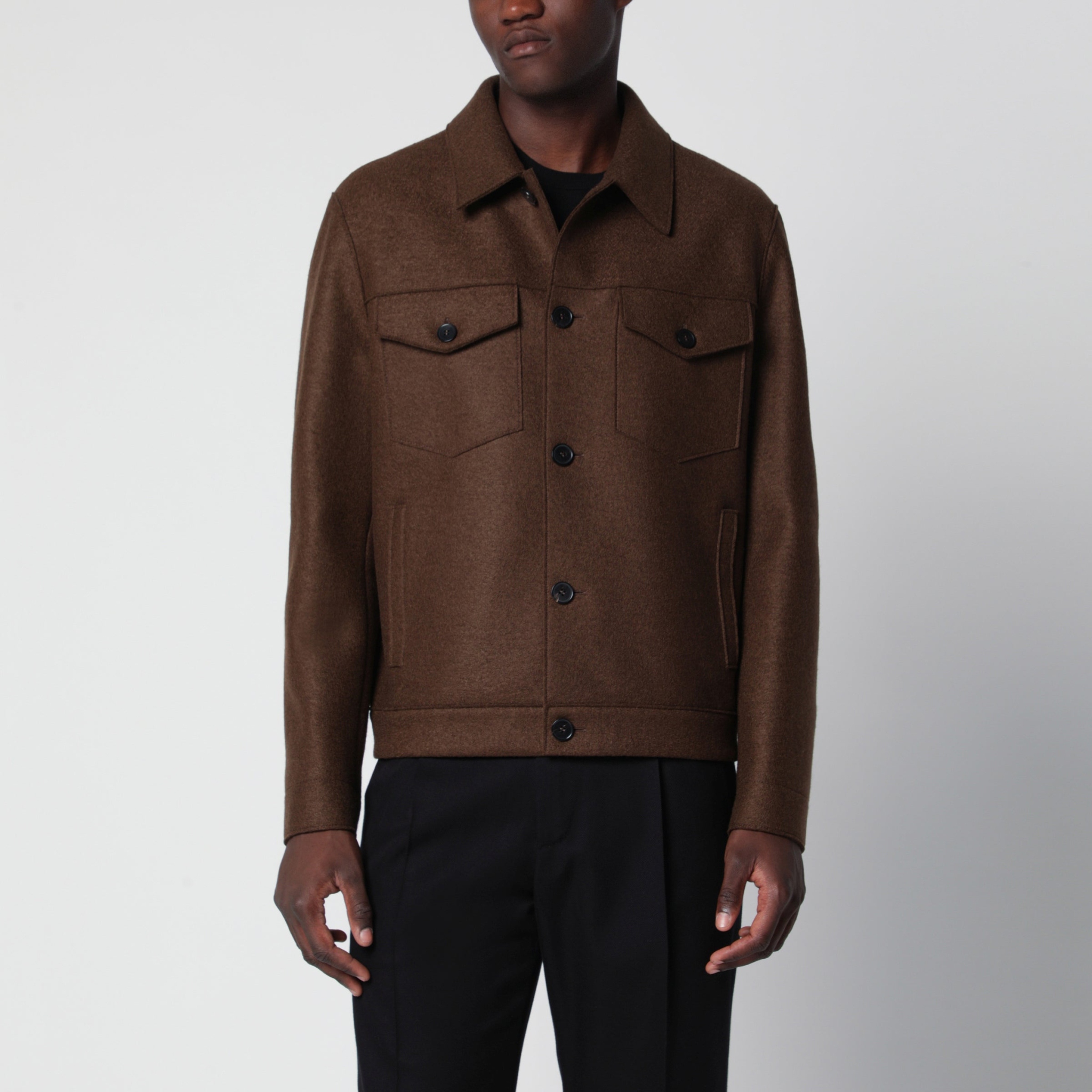 [Harris Wharf London] Jacket FW26 CH9331MLK
