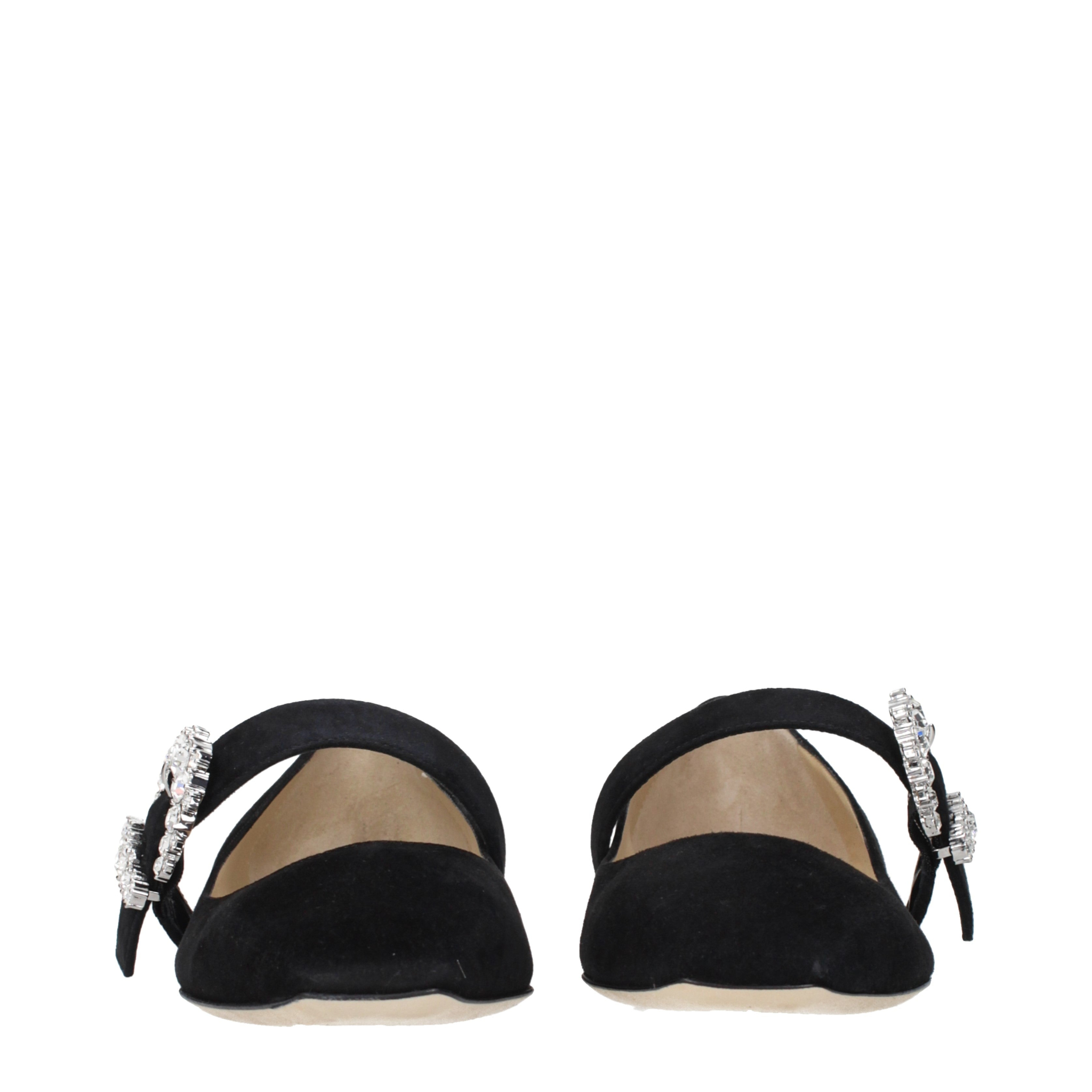 [Jimmy Choo] Flat shoes SS25 CHERIBALLERINAOSUEBLACK