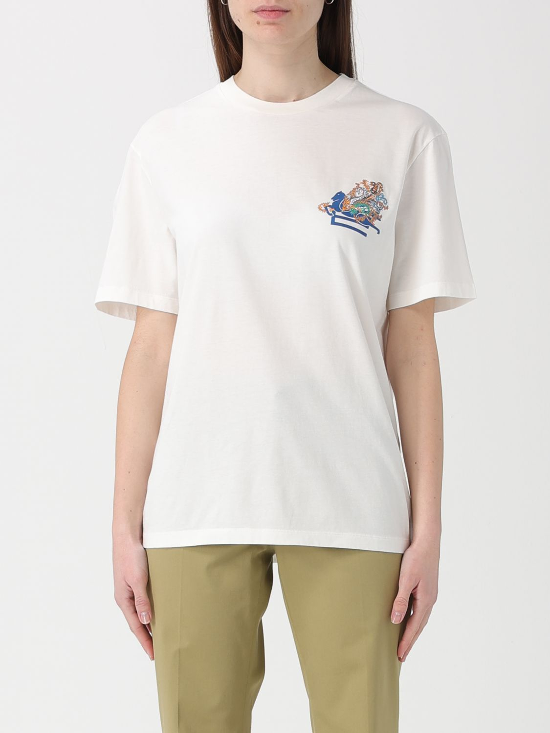 [Etro] T-shirts Short Sleeve SS26 WRMA0005AR477 W4567