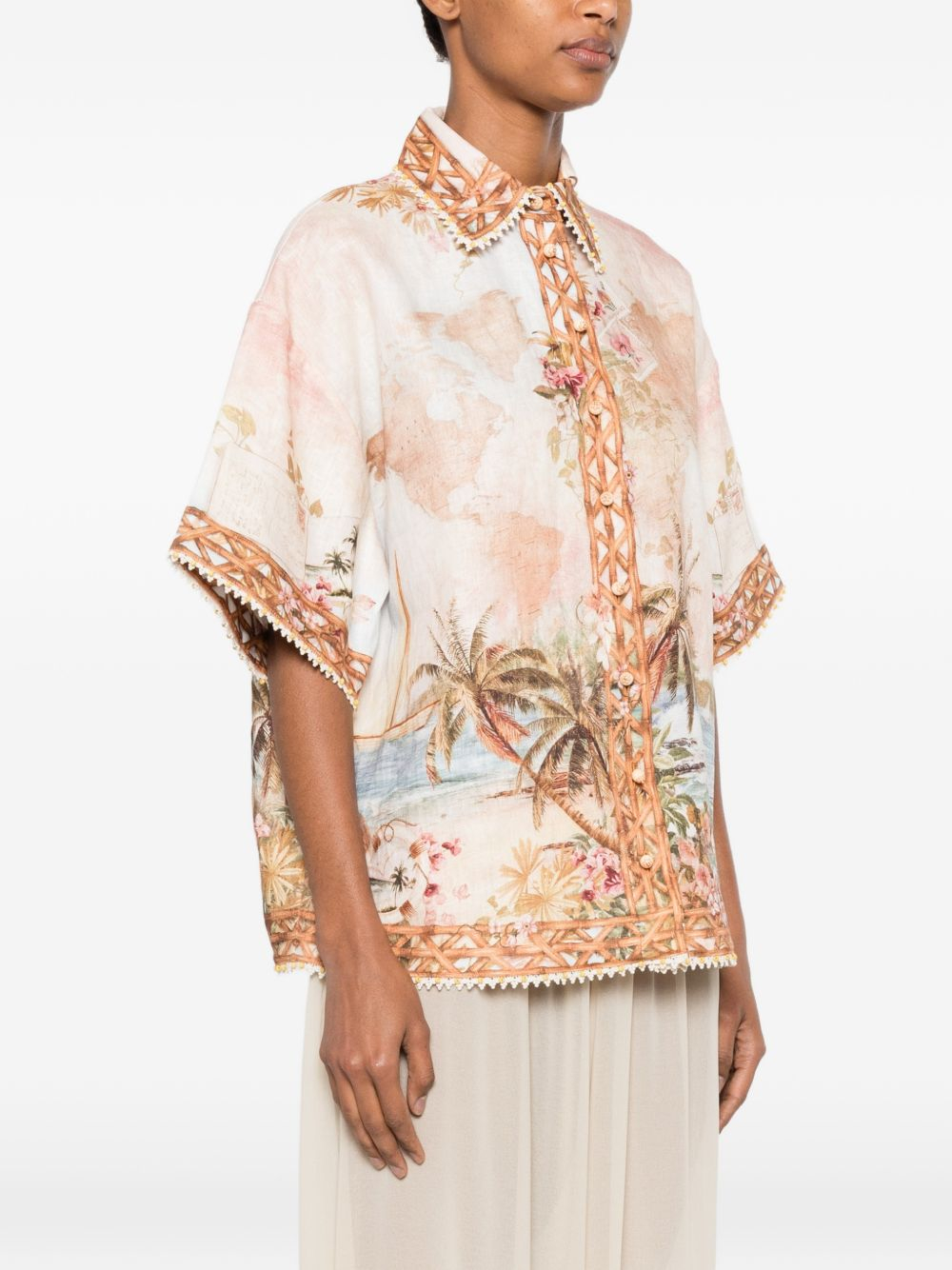 [Zimmermann] Shirt FW26 7632TSS263ISMB