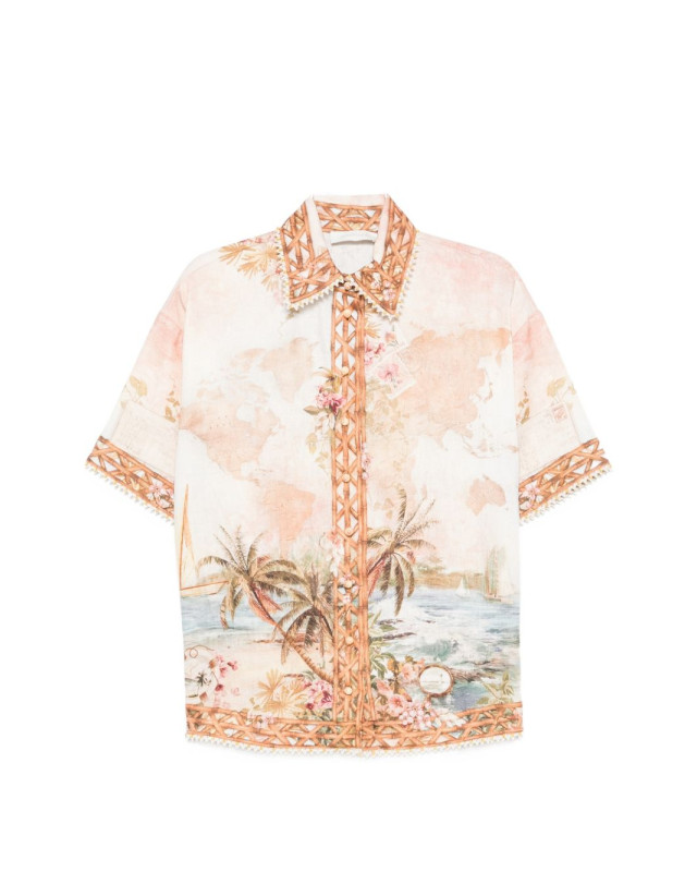 [Zimmermann] Shirt FW26 7632TSS263ISMB