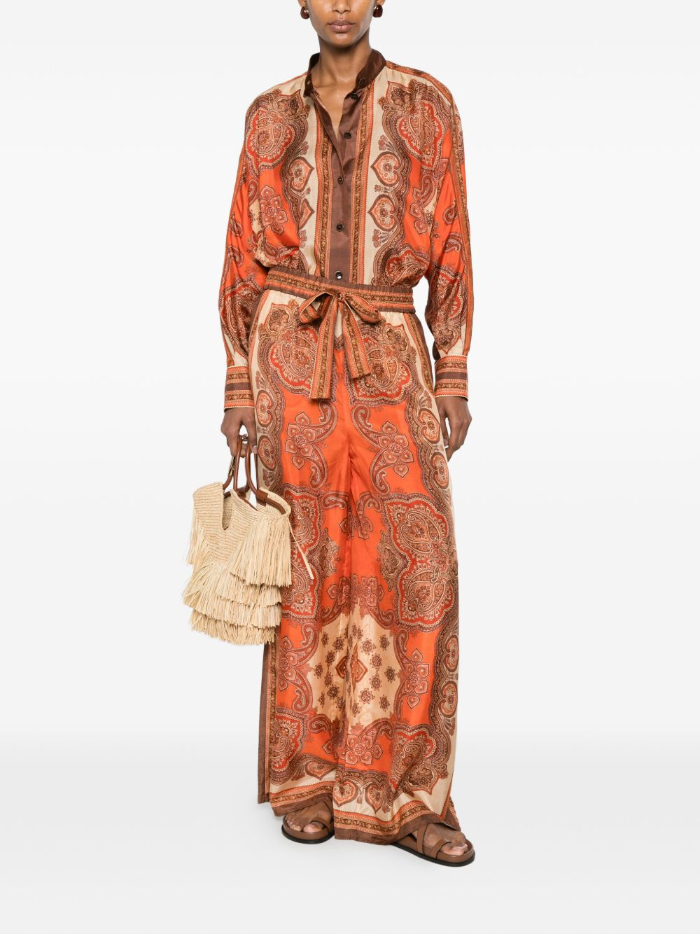 [Zimmermann] Pants FW26 1500PSS263TAPA