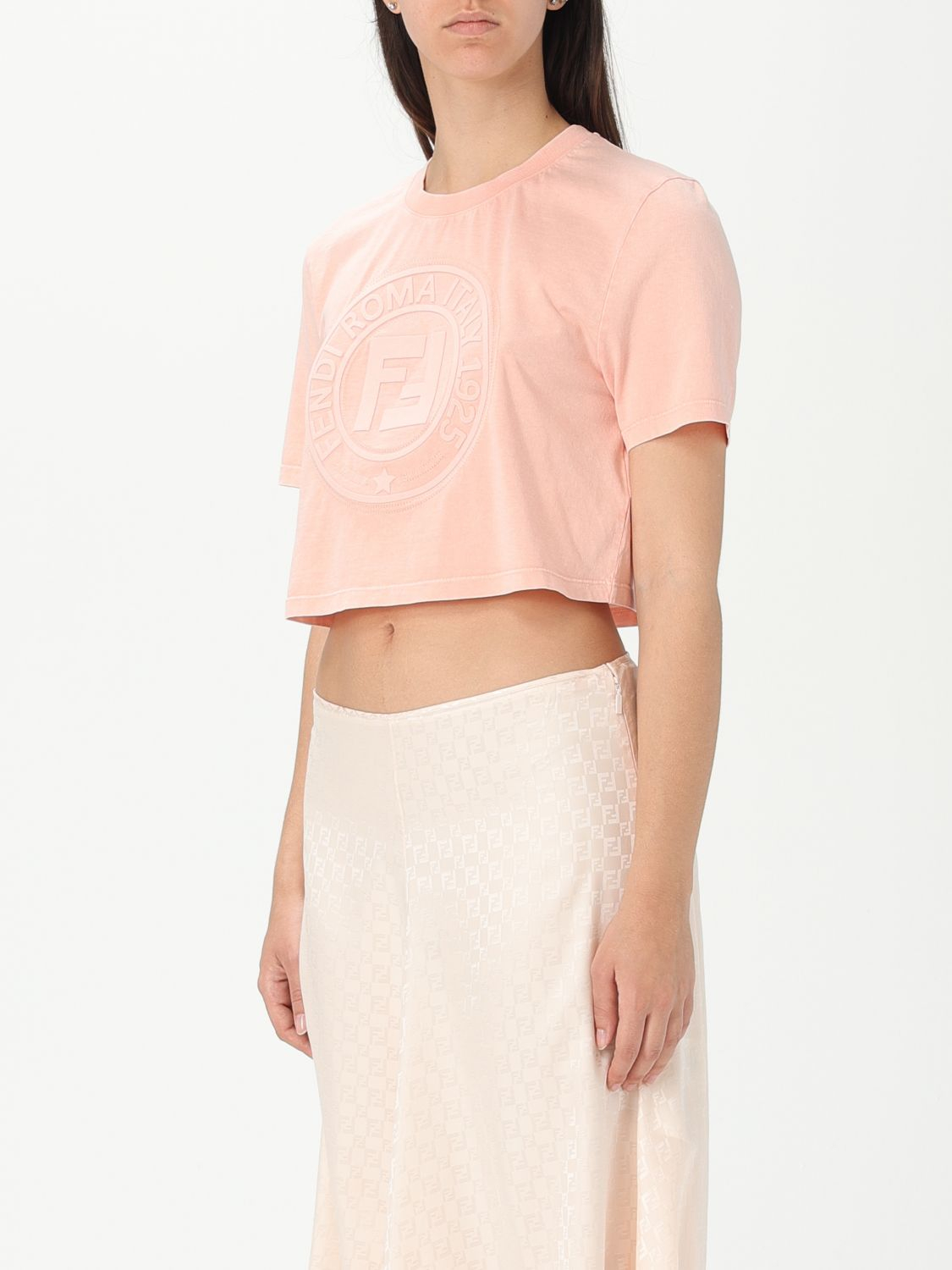 [Fendi] T-shirts Short Sleeve SS26 FS9715ASNI F1RX7