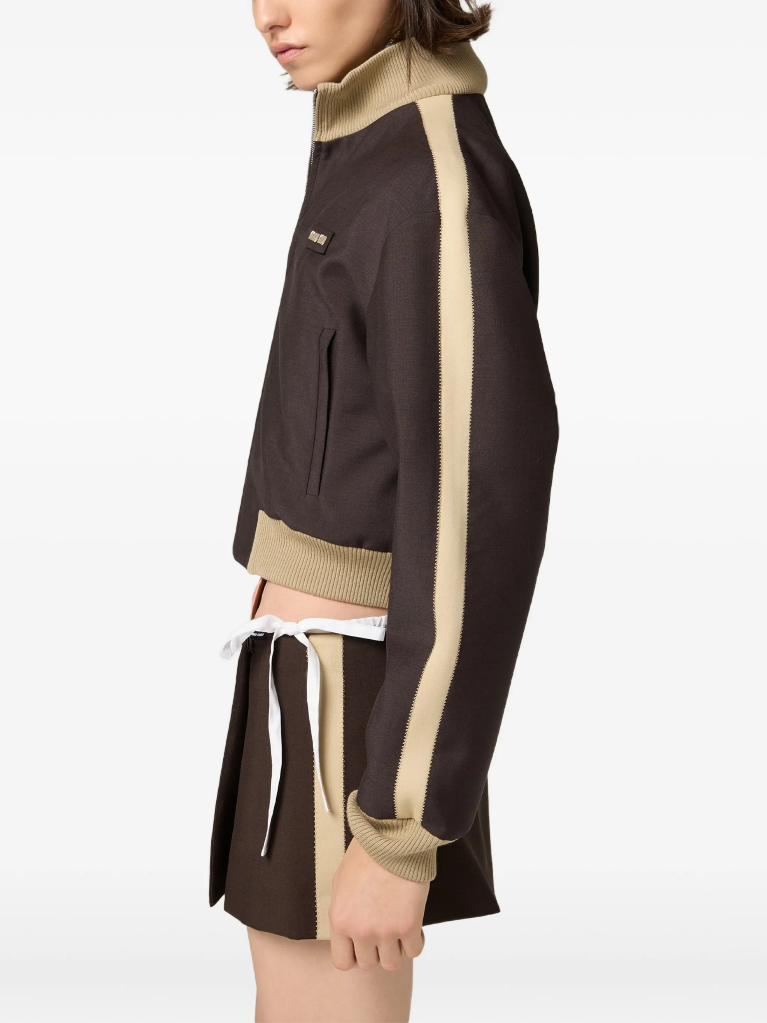 [Miu Miu] Track jacket FW26 ML1513 12I1