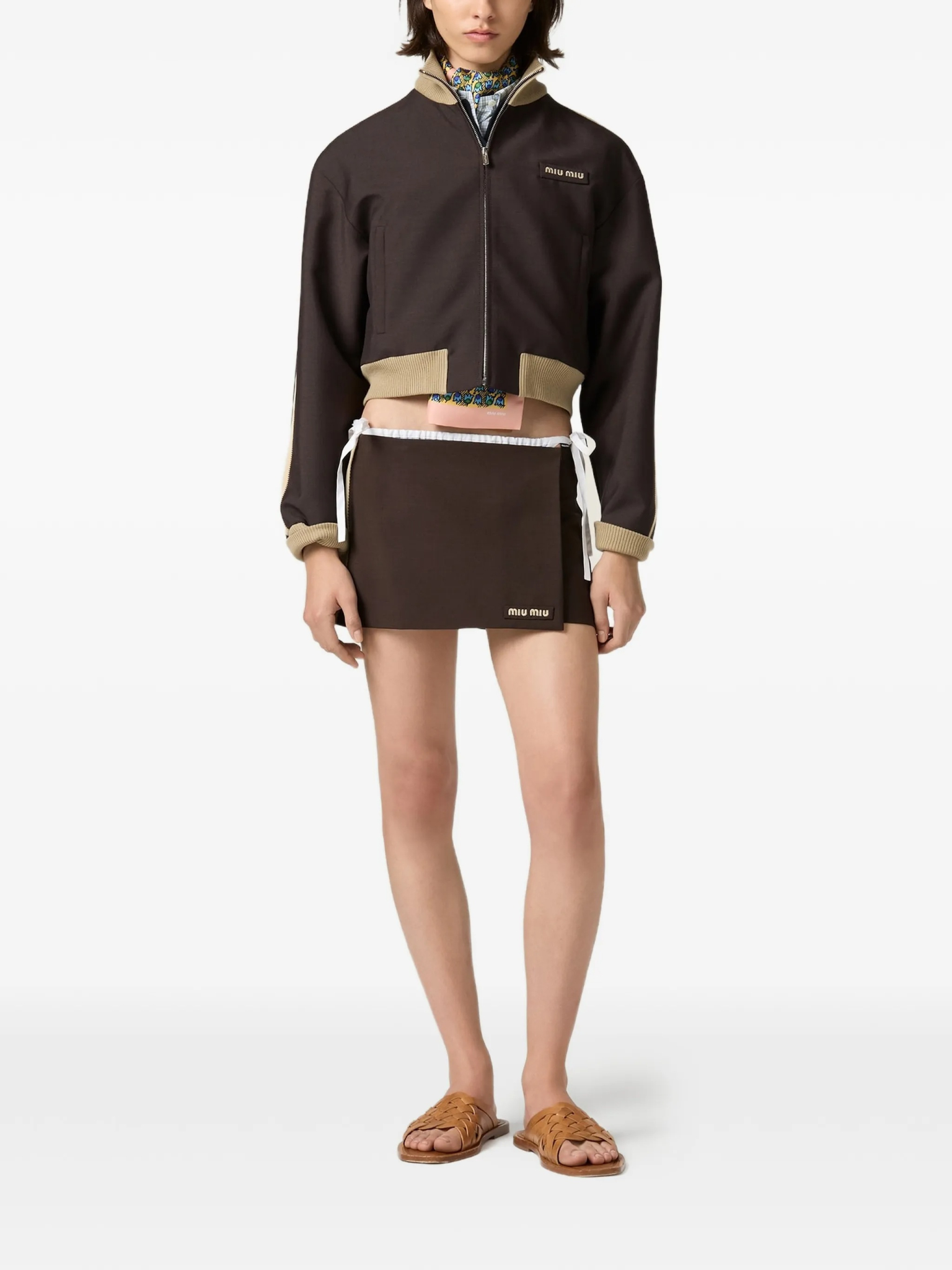 [Miu Miu] Track jacket FW26 ML1513 12I1