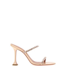 [Amina Muaddi] Sandals SS26 GIGISLIPPER95 PEACHAGOL