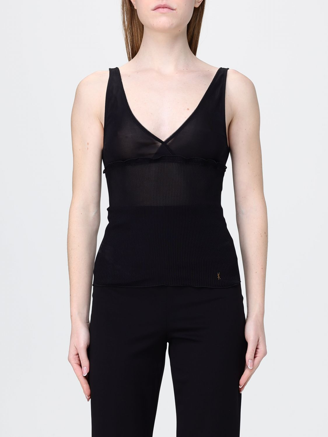 [Saint Laurent] Top SS26 867257Y37SM 1000