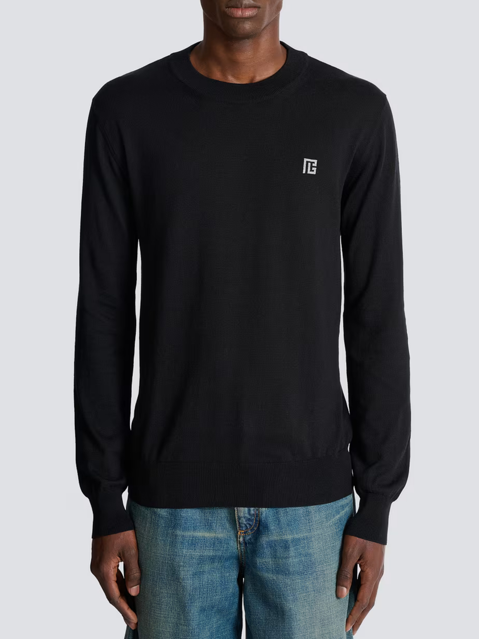 [BALMAIN PARIS] Sweatshirt FW26 GH1KD000 KJ53