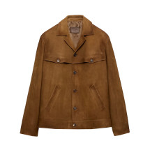 [Prada] Leather Jacket FW26 UPW567 1V97
