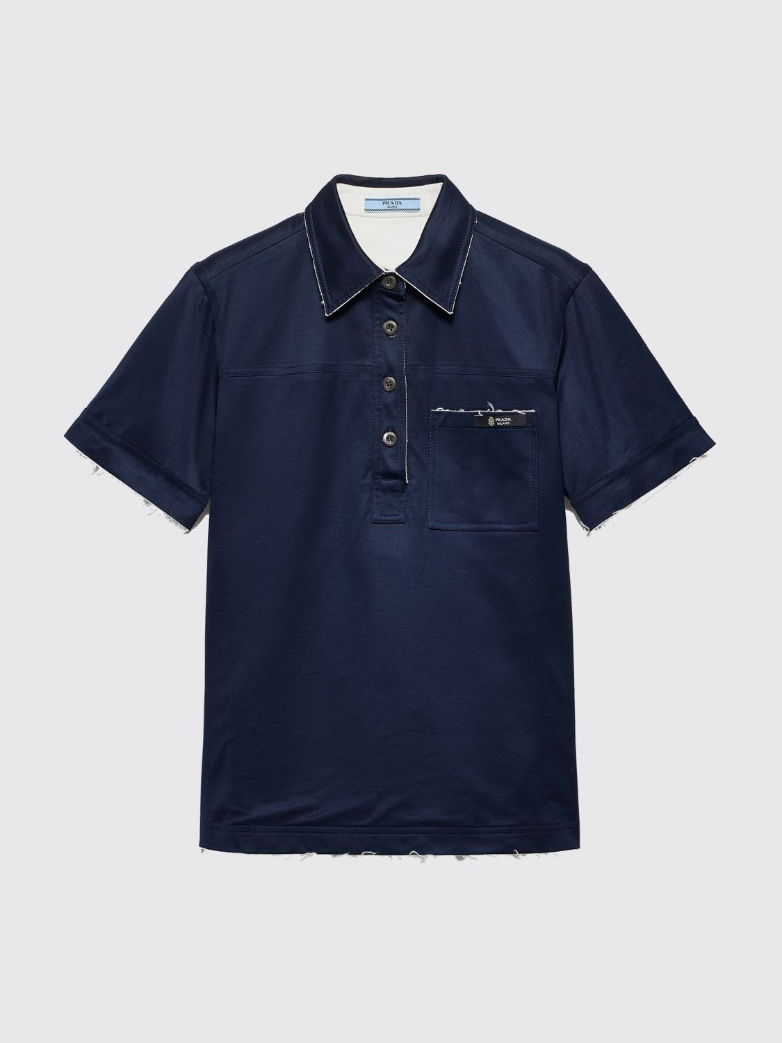 [Prada] T-shirts SS26 P963NSOOO173L F0008