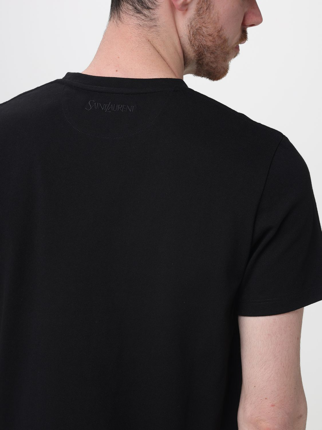 [Saint Laurent] T-shirts SS26 861693Y38AK 1000