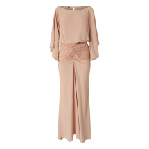 [PINKO] Long sleeve dress SS26 106262 A32Y RADICCHIO Q35
