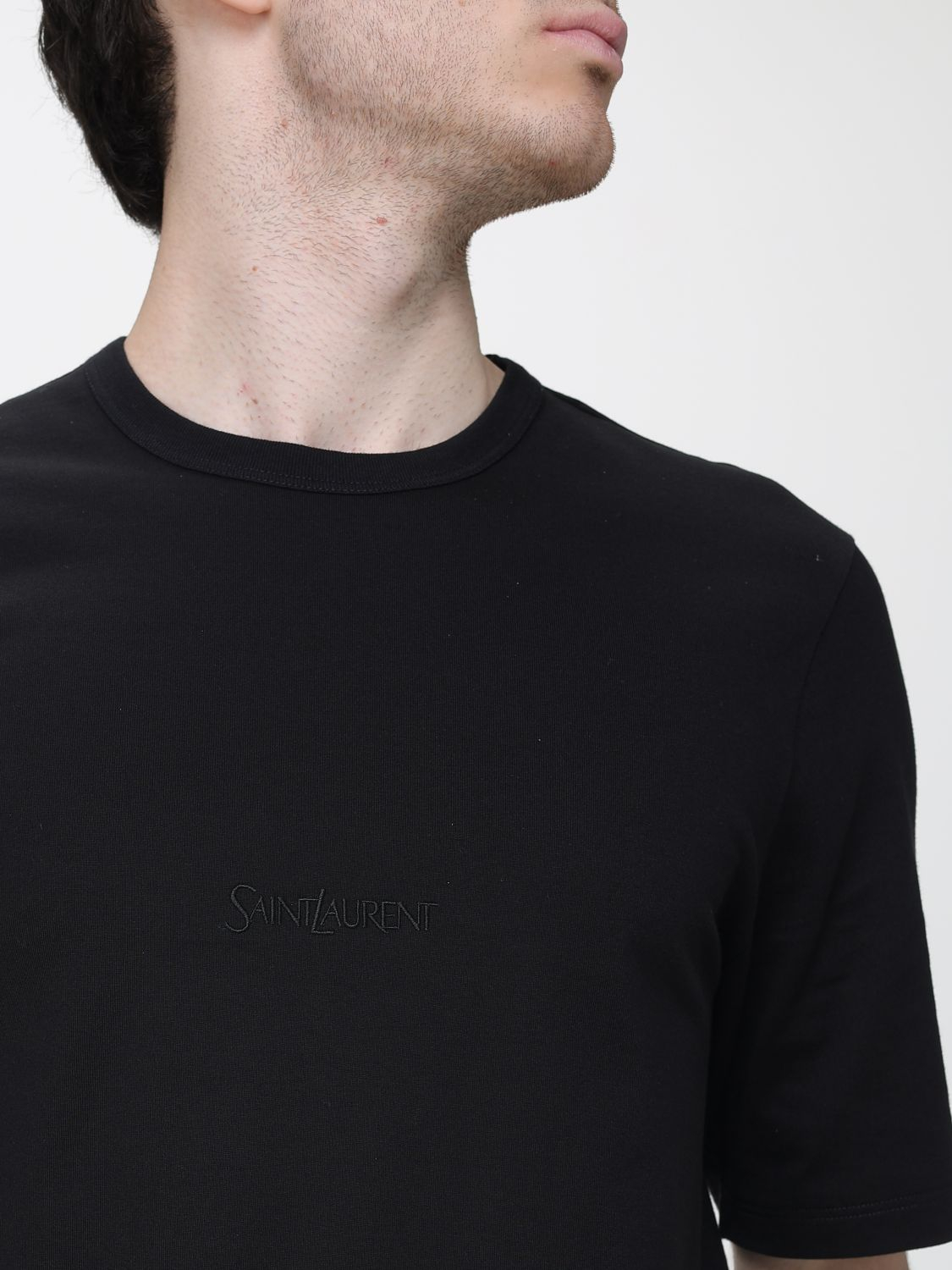 [Saint Laurent] T-shirts SS26 857461Y37XE 1000