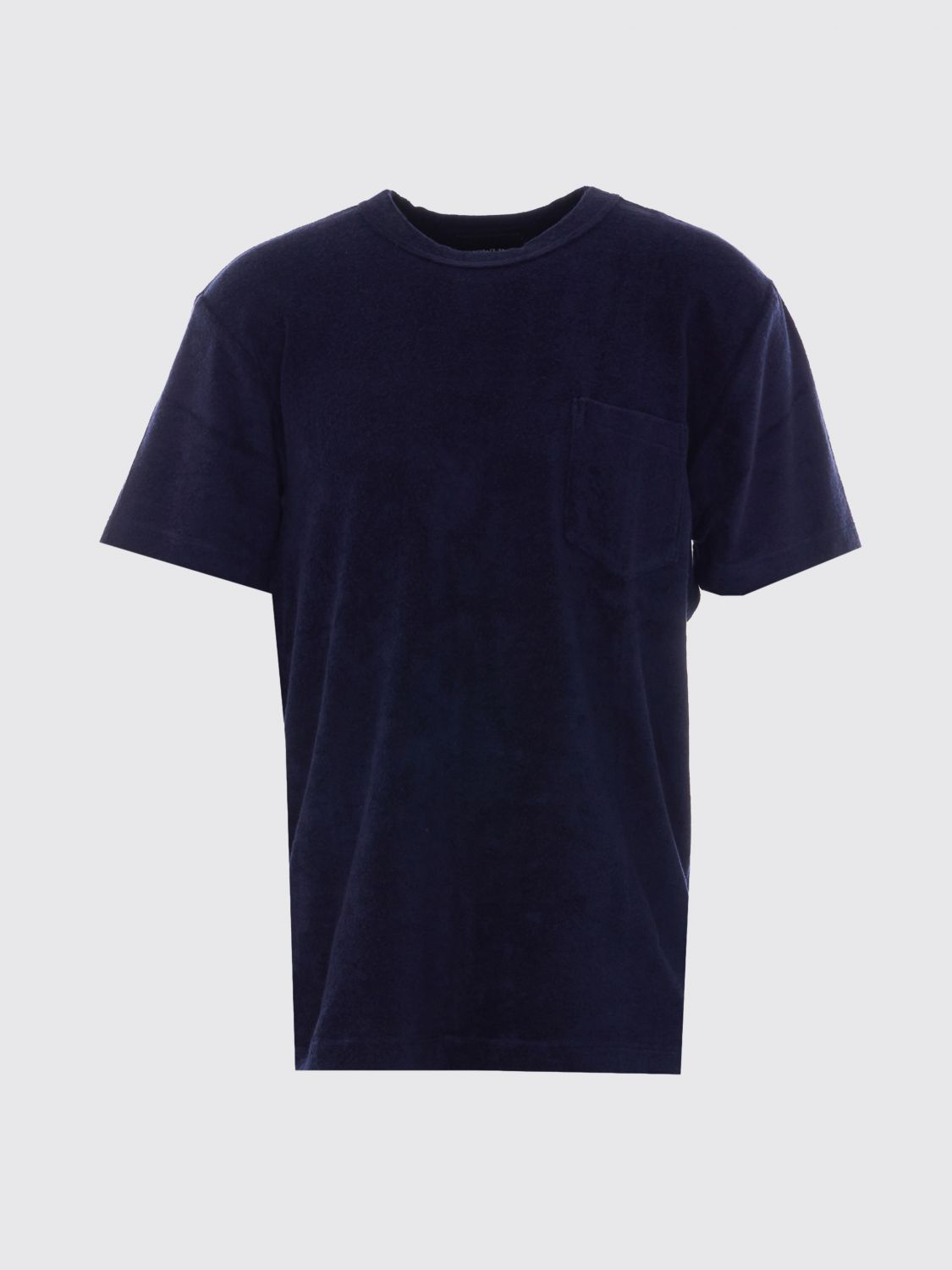 [Howlin] T-shirts Short Sleeve SS26 FONS NAVY
