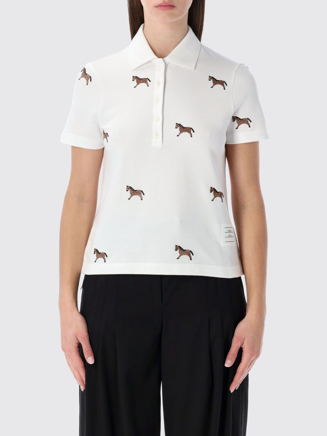 [Thom Browne] T-shirts SS26 FJP126E00050 100