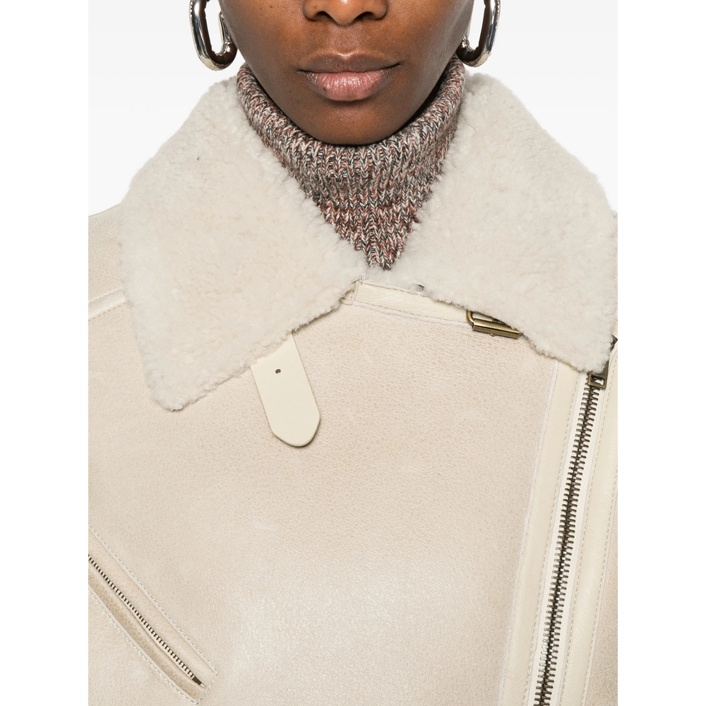 [Isabel Marant] Leather Jacket FW26 C3A03I MA0181FC 23EC
