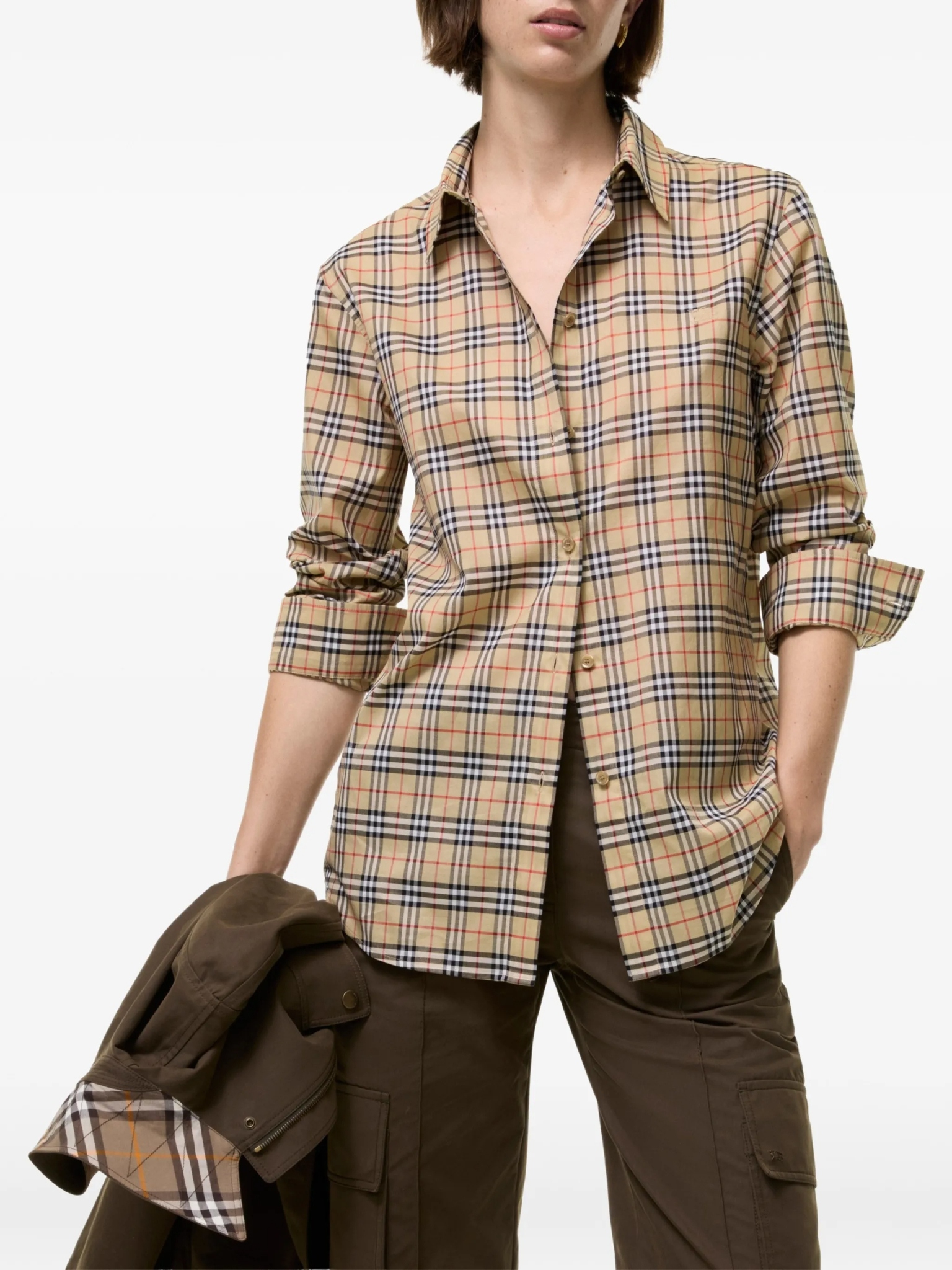 [Burberry] Shirts Long Sleeve FW26 8127758