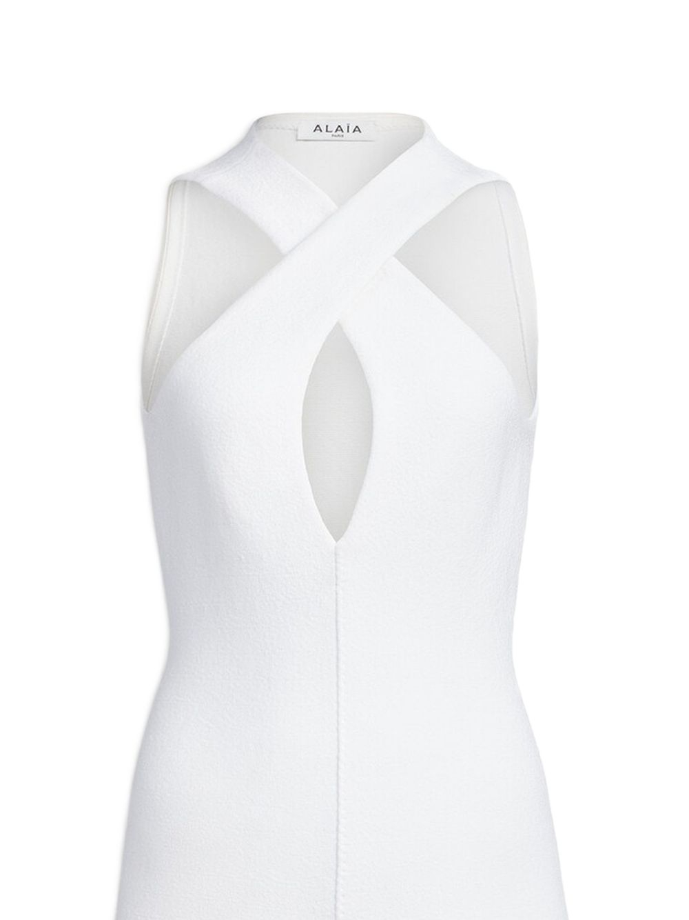 [Alaia] Sleeveless dress FW26 AA9R3116K212D054