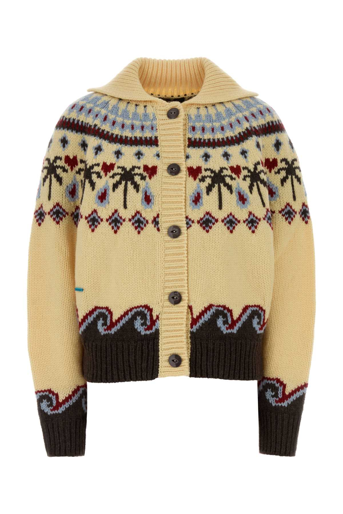 [Alanui] Cardigan FW26 LWHQ01DE26KNI0011960 SUNLIGM