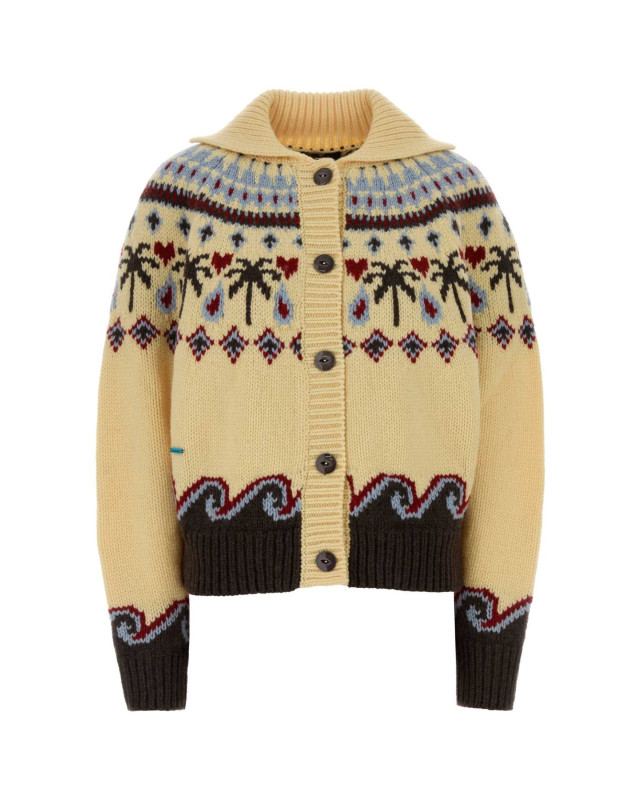 [Alanui] Cardigan FW26 LWHQ01DE26KNI0011960 SUNLIGM