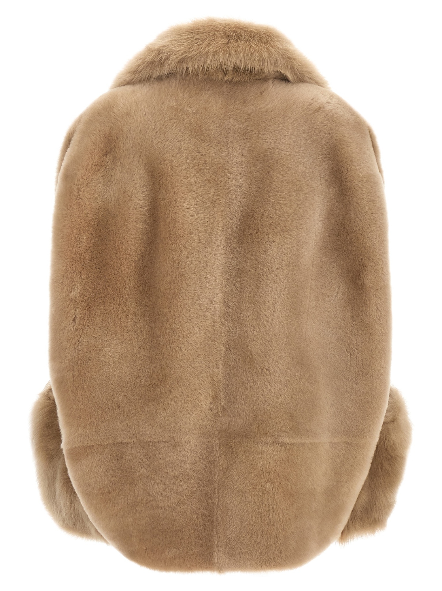 [Blancha] Fur Jacket FW26 26021300NOCCIOLA