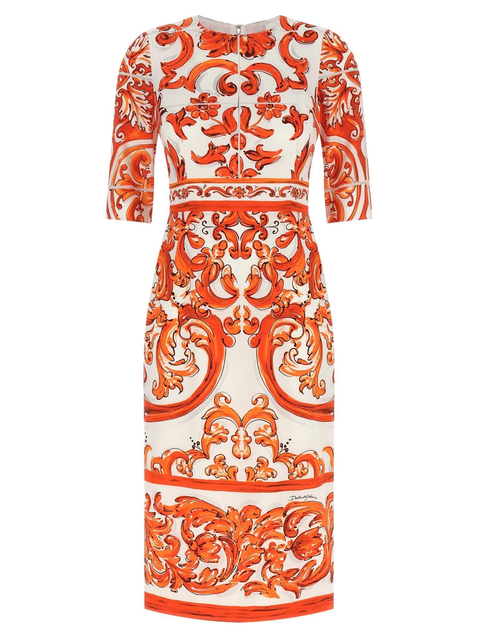 [Dolce & Gabbana] Short sleeve dress FW26 F6EAJTGDDRJS9000