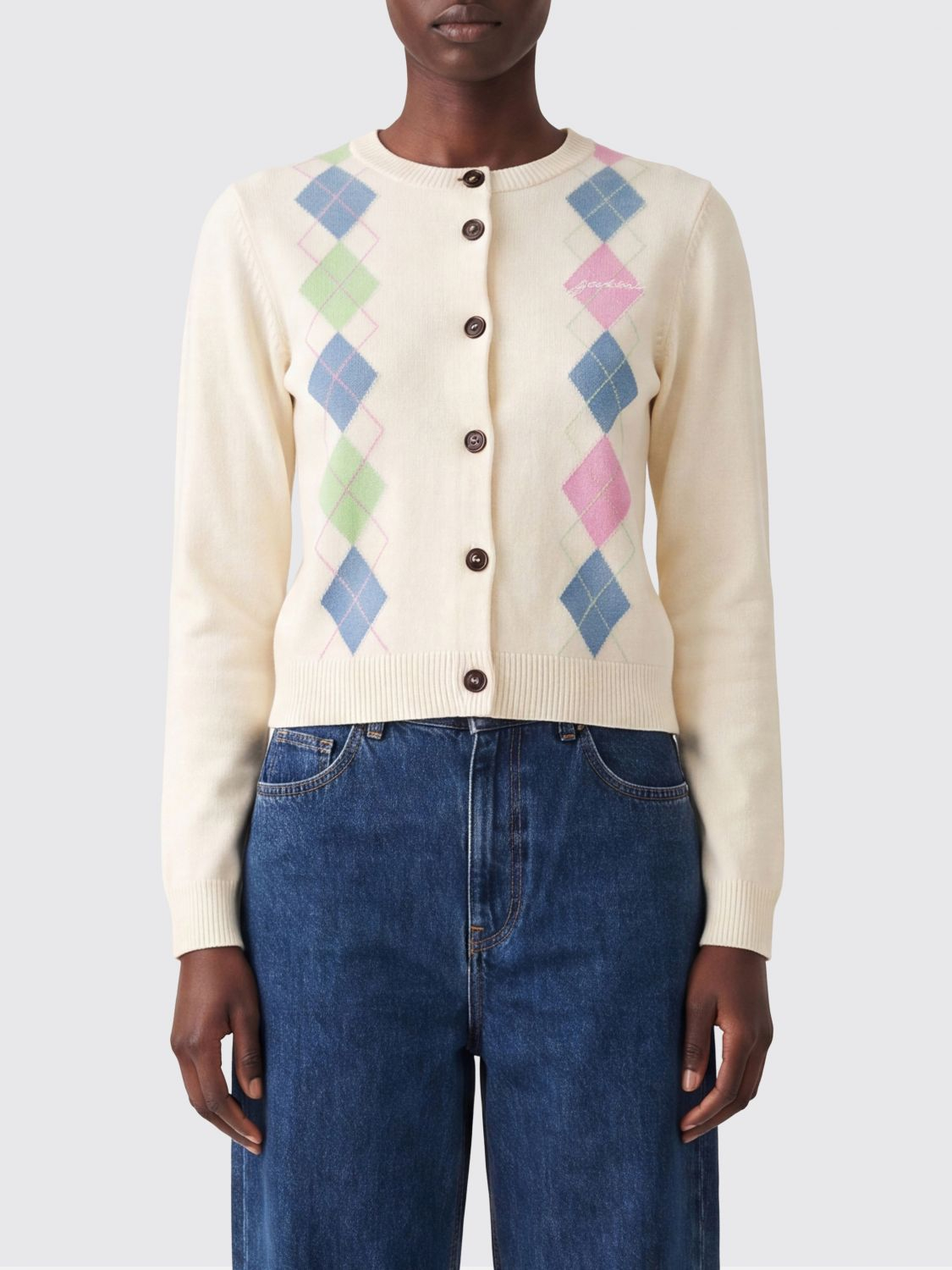 [GANNI] Cardigan FW26 A1160009 135