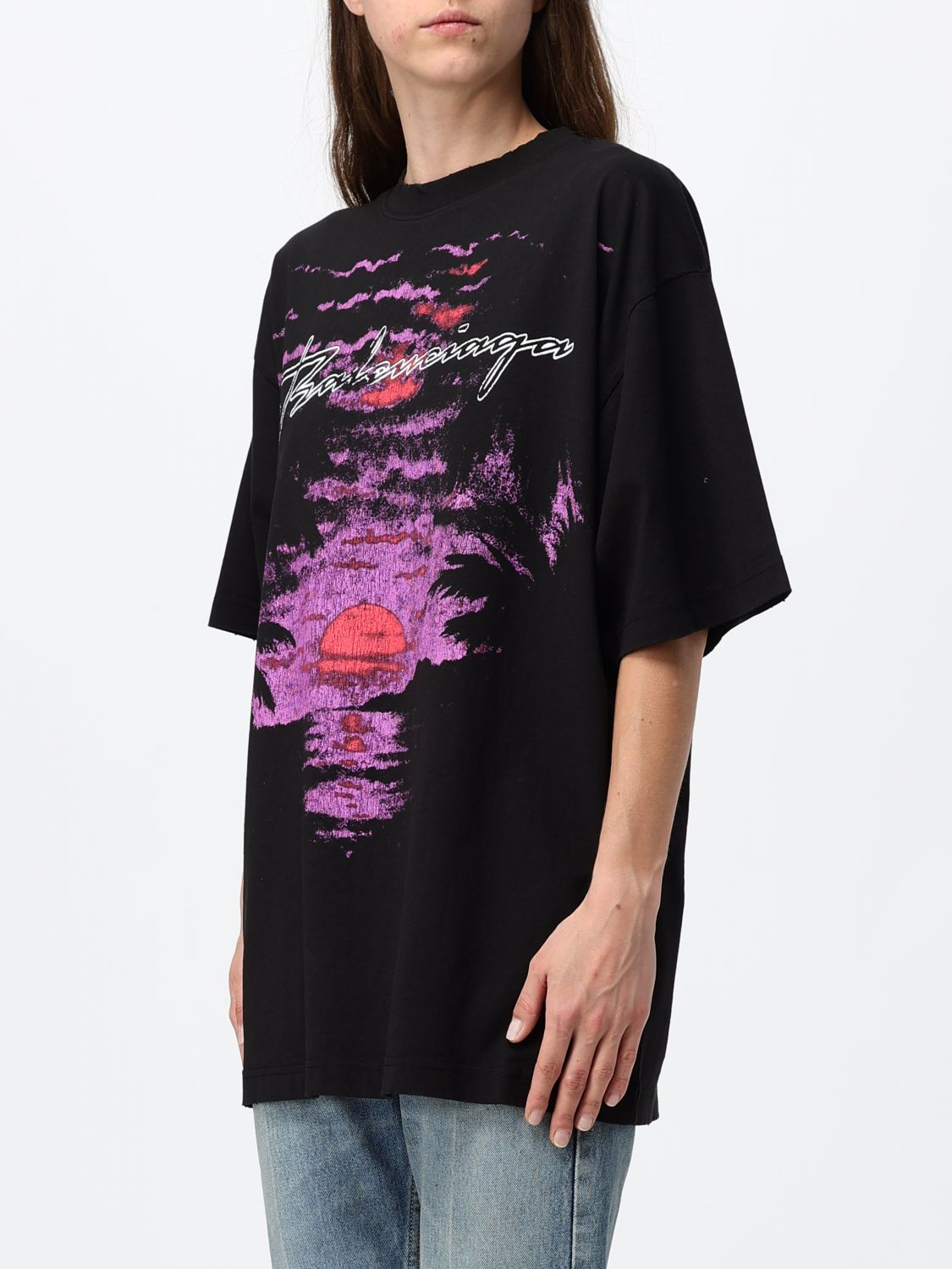 [Balenciaga] T-shirts Short Sleeve FW26 A00497TUVO9 1000