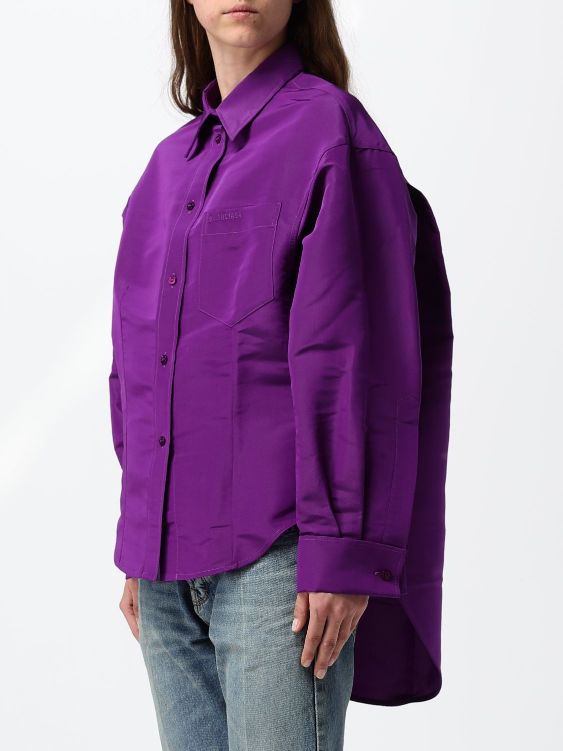 [Balenciaga] Shirts Long Sleeve FW26 872318TUP19 5210