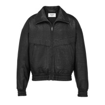 [Saint Laurent] Leather Jacket FW26 847967YCNF21000