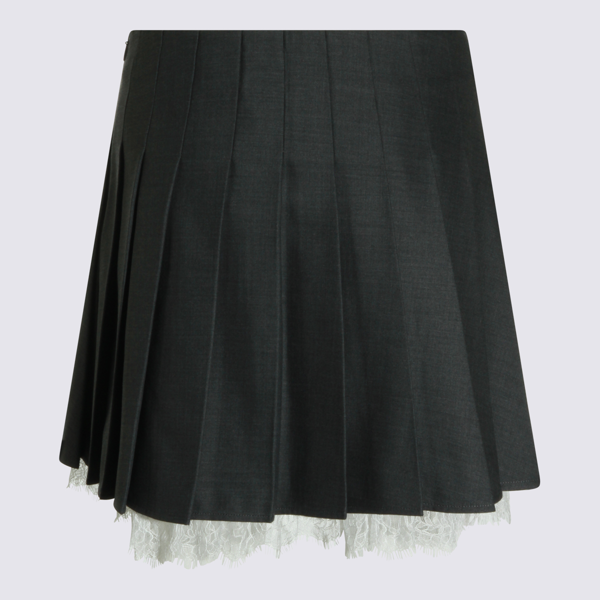[Self - portrait] Mini skirt FW26 PF26006SKGRGREY