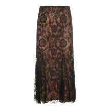 [Self - portrait] Long skirt FW26 PF26032MSKBBLACK