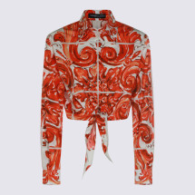[Dolce & Gabbana] Blouse FW26 F5S65TGDDRDS9000