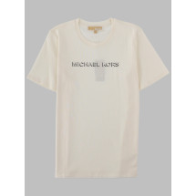 [MICHAEL BY MICHAEL KORS] T-shirts Short Sleeve FW26 MT6528597J_110BONE