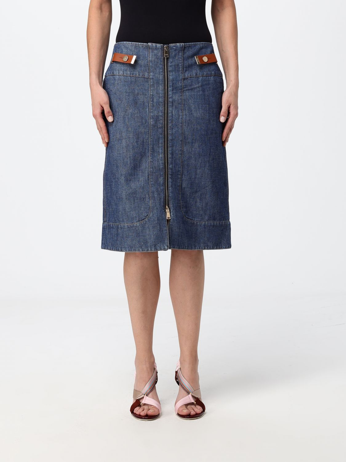 [Fendi] Midi skirt FW26 FLQ609AW8H F0QB0