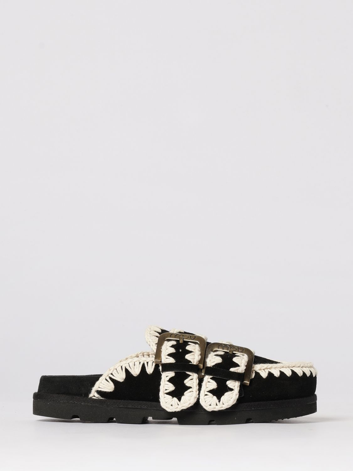 [Mou] Flat shoes SS26 631003A BKWH