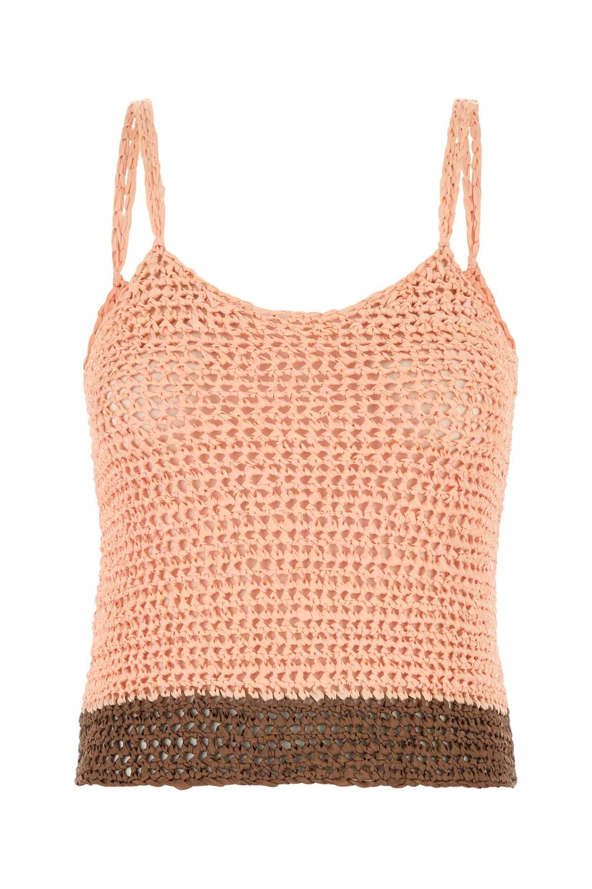[LOEWE PAULA'S IBIZA] Tank top SS25 S616Y55K16 BEIGEBROWN
