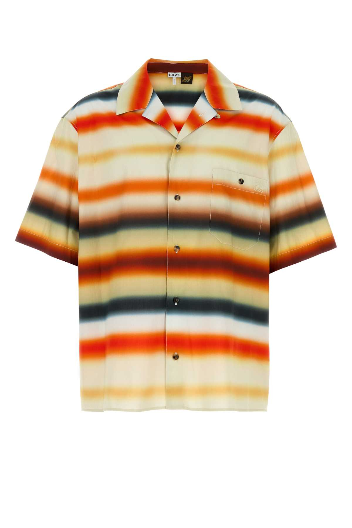 [LOEWE PAULA'S IBIZA] Shirts Short Sleeve SS26 H616Y05XA7 ORANGEMULTICOLOR