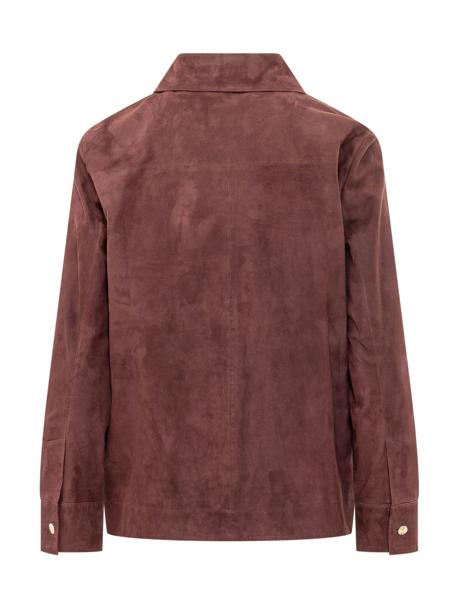 [Max Mara S] Leather Jacket FW26 2629446041600 003