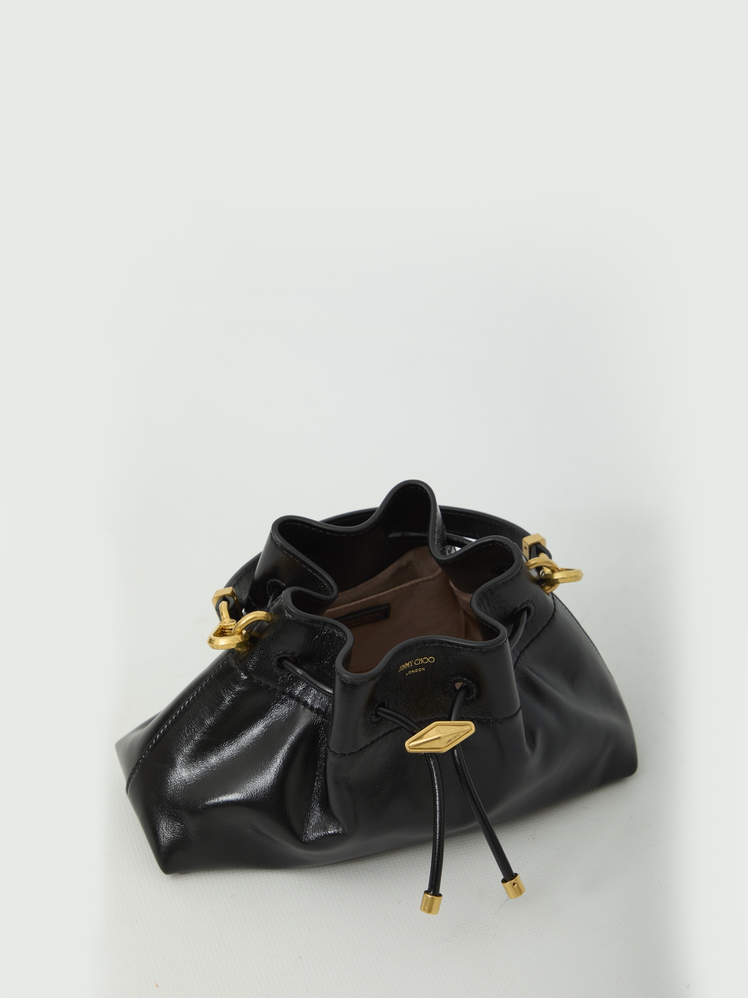 [Jimmy Choo] Cross body bag FW26 CINCHSMALL_GUV_BLACK/GOLD